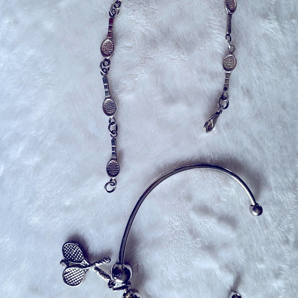 2 SS bracelets NWOT